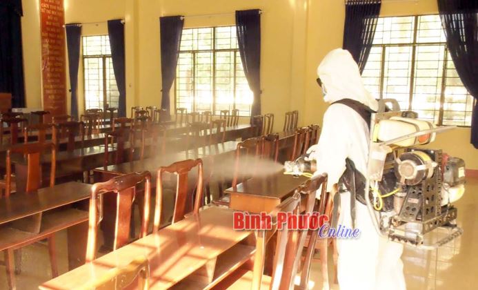 Đồng Phú chủ động phòng, chống Covid-19