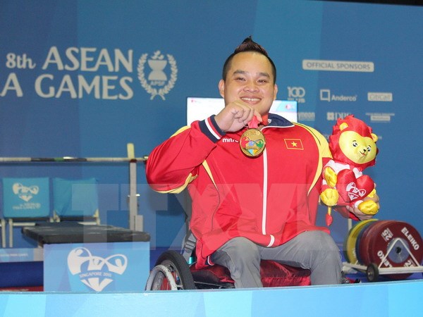ASEAN Para Games 8: Đoàn Việt Nam vươn lên vị trí thứ ba