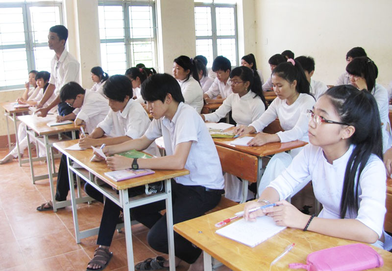 Các trường tập trung ôn thi tốt nghiệp Các trường tập trung ôn thi tốt nghiệp