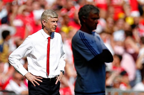 HLV Wenger lần đầu đánh bại Mourinho HLV Wenger lần đầu đánh bại Mourinho