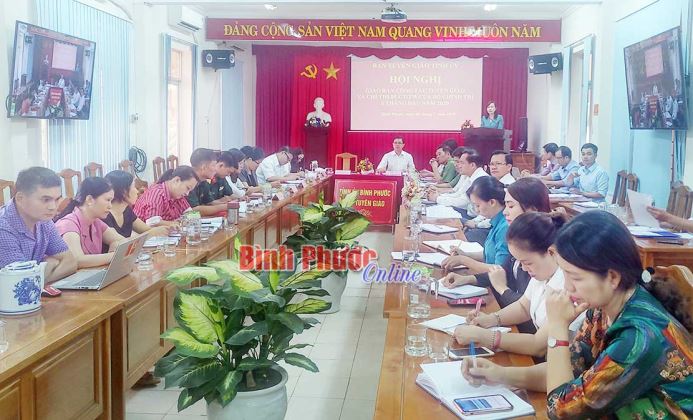 Giao ban công tác tuyên giáo và triển khai Chỉ thị 05 Giao ban công tác tuyên giáo và triển khai Chỉ thị 05