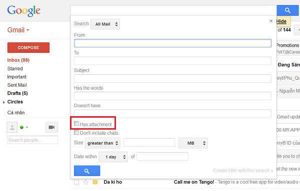 5 cách dọn dẹp hộp thư Gmail 5 cách dọn dẹp hộp thư Gmail