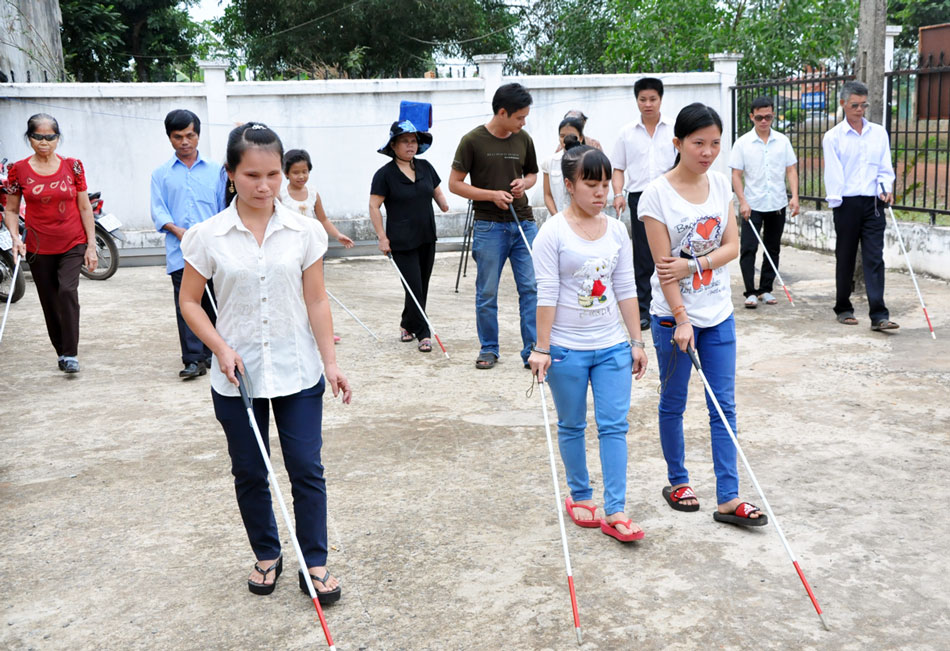 Những trăn trở của người khiếm thị Những trăn trở của người khiếm thị