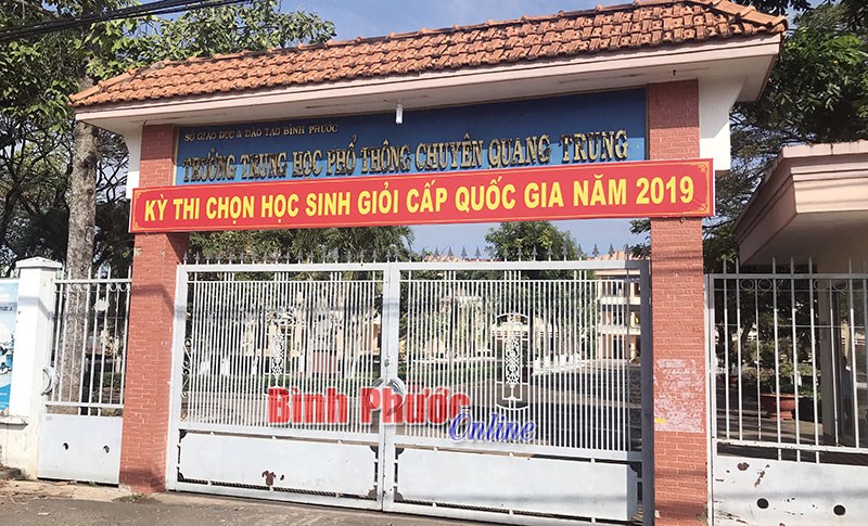 Bình Phước giành 49 giải tại kỳ thi học sinh giỏi quốc gia năm 2019 Bình Phước giành 49 giải tại kỳ thi học sinh giỏi quốc gia năm 2019