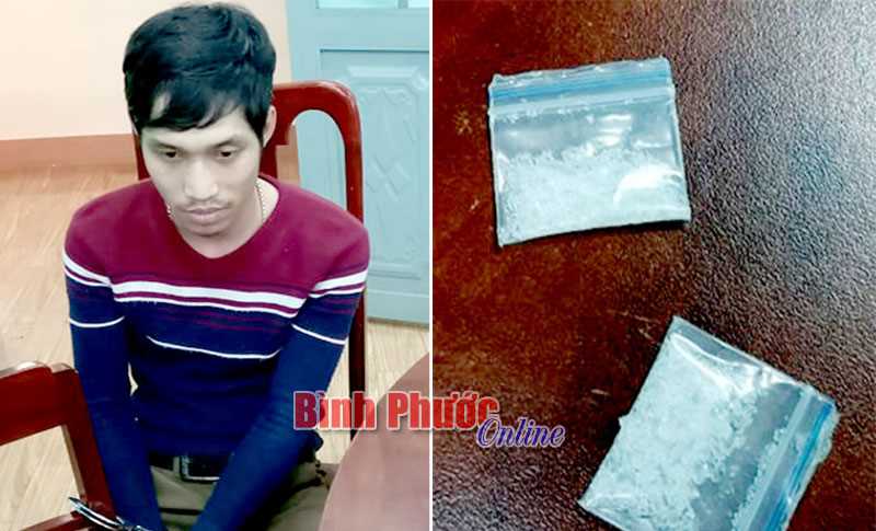 Đồng Tiến bắt giữ 1 đối tượng tàng trữ trái phép ma túy Đồng Tiến bắt giữ 1 đối tượng tàng trữ trái phép ma túy