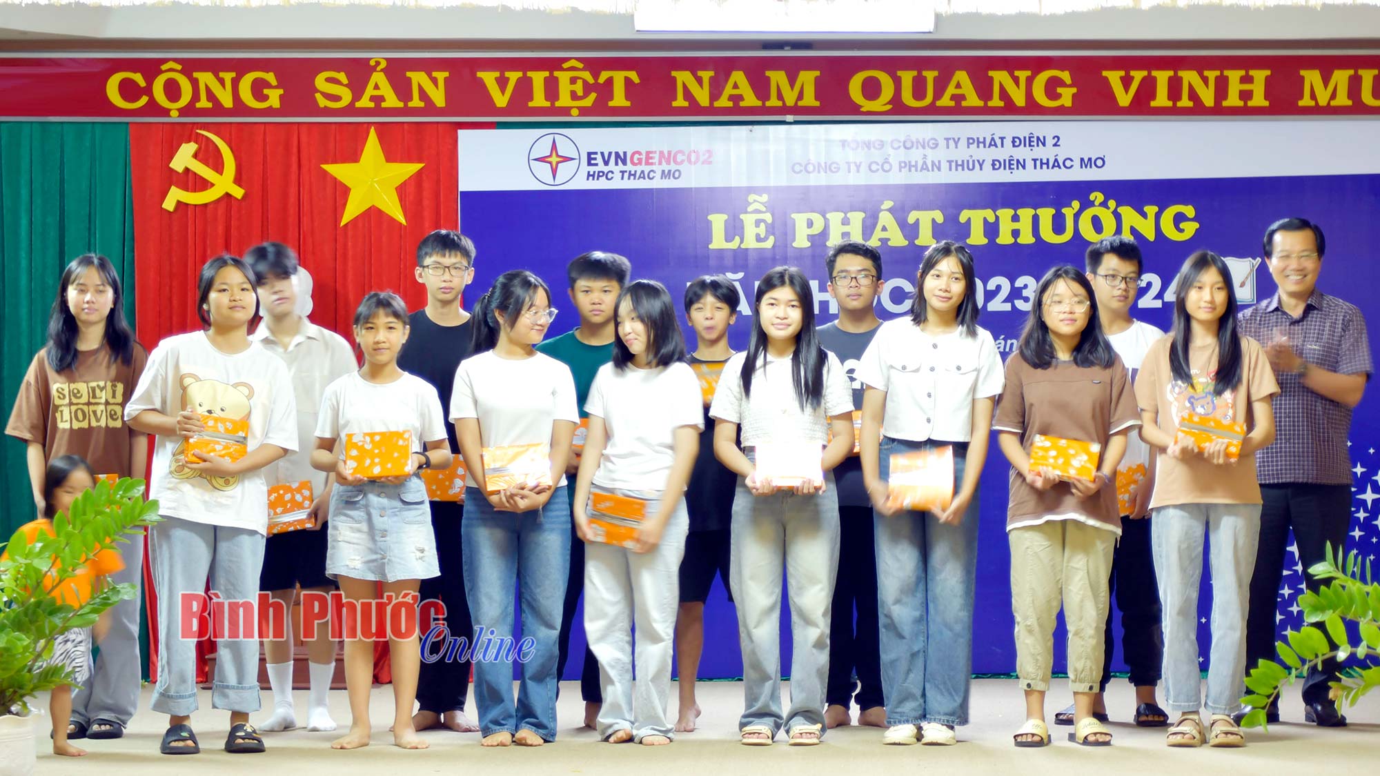 108 học sinh được TMP trao thưởng