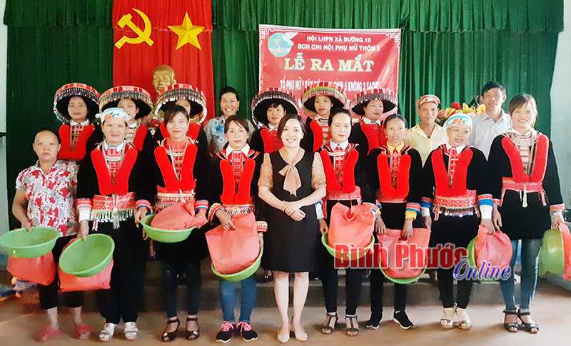 Phụ nữ xã Đường 10 nâng cao chất lượng chi hội Phụ nữ xã Đường 10 nâng cao chất lượng chi hội