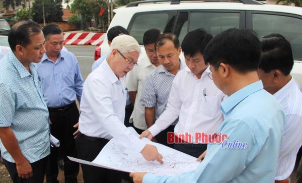 Kết nối ĐT 741 với đường Đồng Phú - Bình Dương