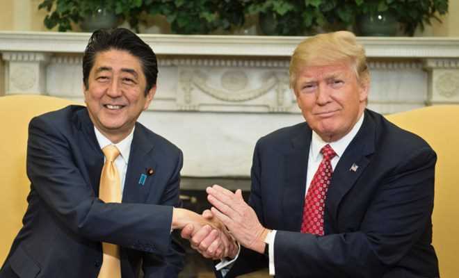 Tổng thống Trump: Mỹ-Trung cải thiện quan hệ không đe dọa tới Nhật Tổng thống Trump: Mỹ-Trung cải thiện quan hệ không đe dọa tới Nhật