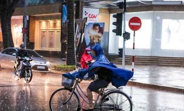 Áp thấp trên Biển Đông gây mưa diện rộng ở Tây Nguyên và Nam Bộ Áp thấp trên Biển Đông gây mưa diện rộng ở Tây Nguyên và Nam Bộ