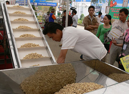 6 gian hàng dự triển lãm công nghệ cao và công nghiệp thực phẩm