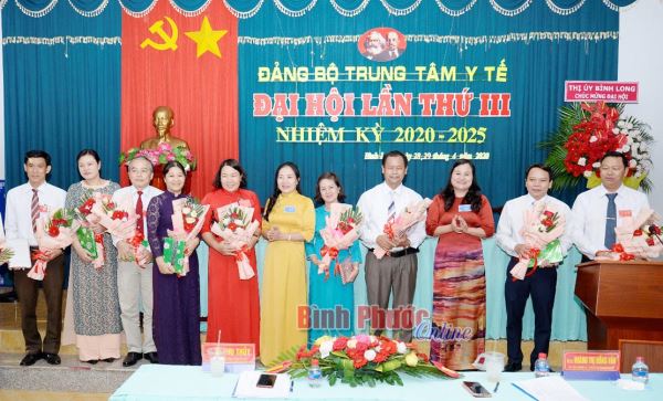 Đại hội Đảng bộ Trung tâm y tế thị xã Bình Long lần thứ III Đại hội Đảng bộ Trung tâm y tế thị xã Bình Long lần thứ III