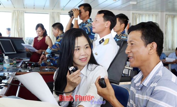 Phóng viên BPTV với tình yêu biển đảo