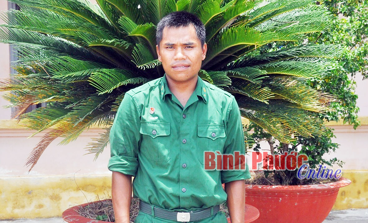 Đảng viên trẻ Lâm Míp trưởng thành trong môi trường quân đội Đảng viên trẻ Lâm Míp trưởng thành trong môi trường quân đội