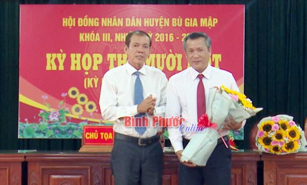 Bù Gia Mập có tân Chủ tịch HĐND huyện Bù Gia Mập có tân Chủ tịch HĐND huyện