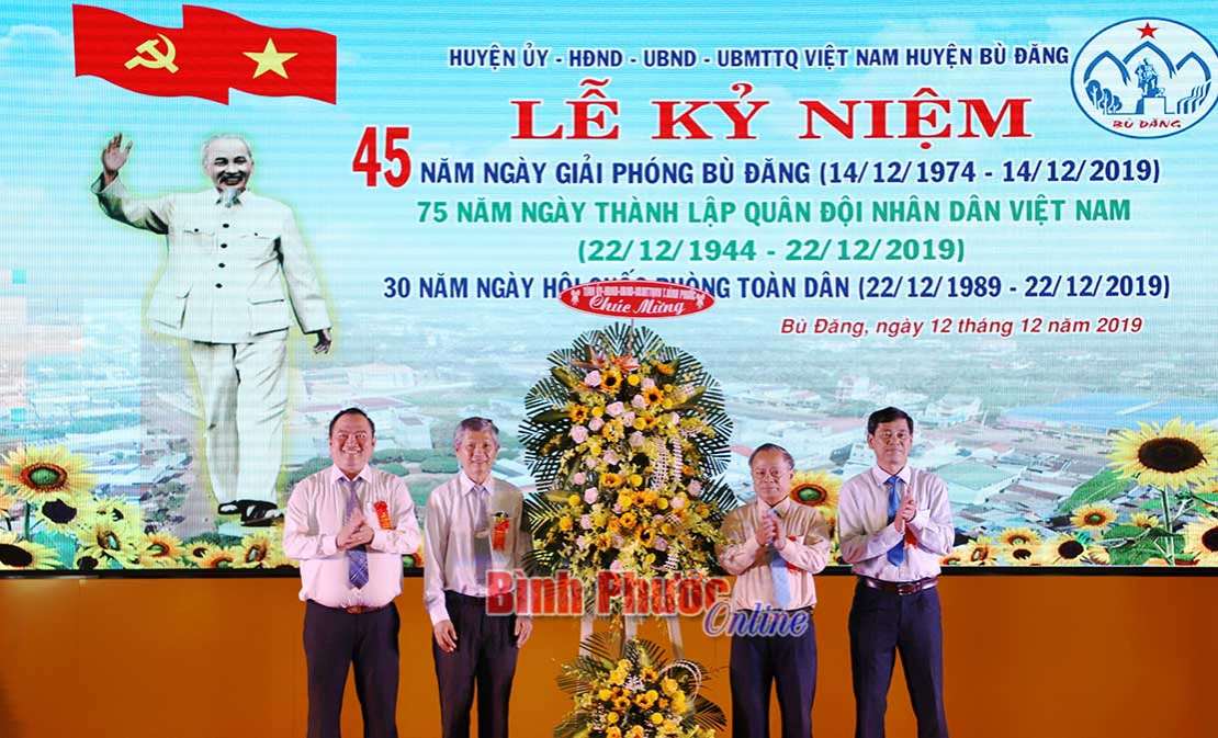 Bù Đăng kỷ niệm 45 năm Ngày giải phóng Bù Đăng kỷ niệm 45 năm Ngày giải phóng