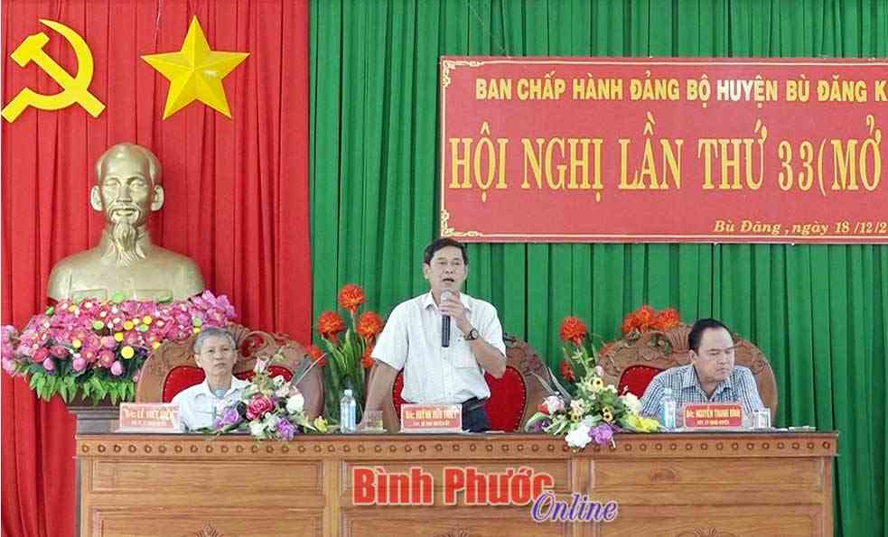 Bù Đăng, Đồng Phú triển khai nhiệm vụ năm 2020 Bù Đăng, Đồng Phú triển khai nhiệm vụ năm 2020