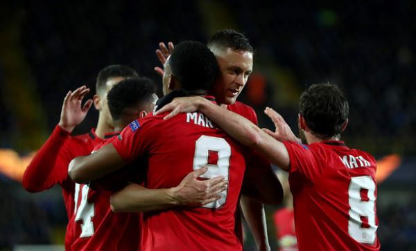 Martial giúp Manchester United có kết quả thuận lợi trên đất Bỉ