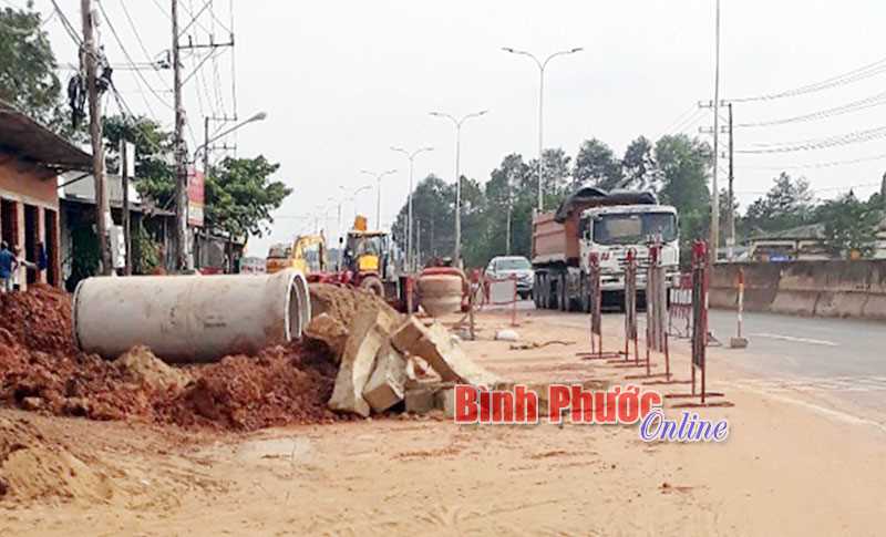 “Mương nước” đang được khắc phục “Mương nước” đang được khắc phục