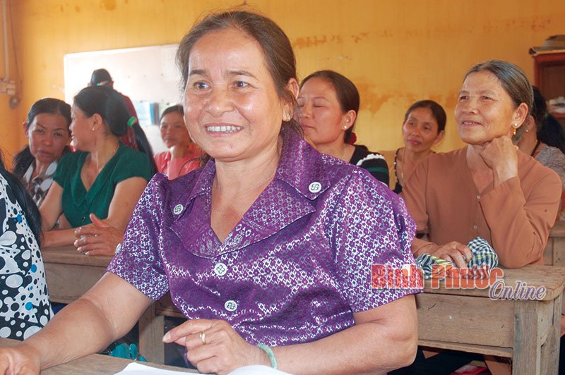 Nữ cán bộ nhiệt tình công tác hội Nữ cán bộ nhiệt tình công tác hội