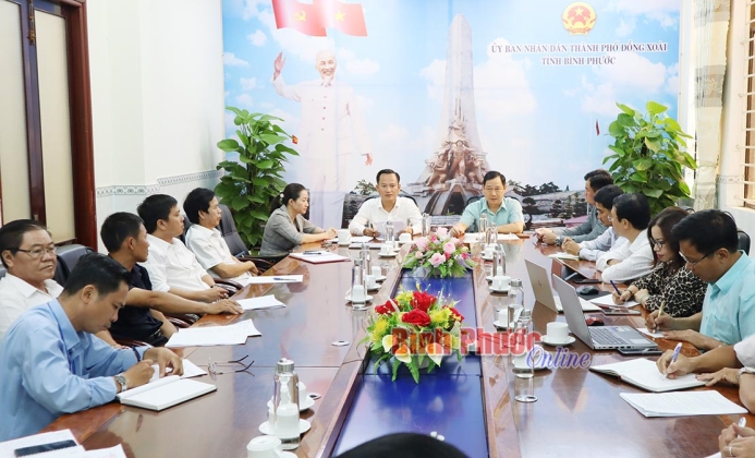 Chuẩn bị tốt cho hội thao ngành TN&MT khu vực phía Nam tại thành phố Đồng Xoài Chuẩn bị tốt cho hội thao ngành TN&MT khu vực phía Nam tại thành phố Đồng Xoài