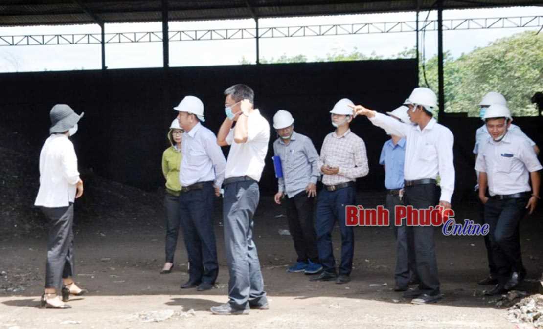 Tổng cục Môi trường kiểm tra công tác quản lý chất thải rắn tại Bình Phước Tổng cục Môi trường kiểm tra công tác quản lý chất thải rắn tại Bình Phước