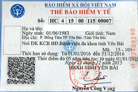 Thanh toán chi phí cho người tham gia BHYT 5 năm liên tục trở lên