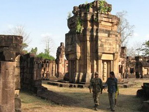 Thái Lan-Campuchia lại giao tranh ở vùng biên giới Thái Lan-Campuchia lại giao tranh ở vùng biên giới