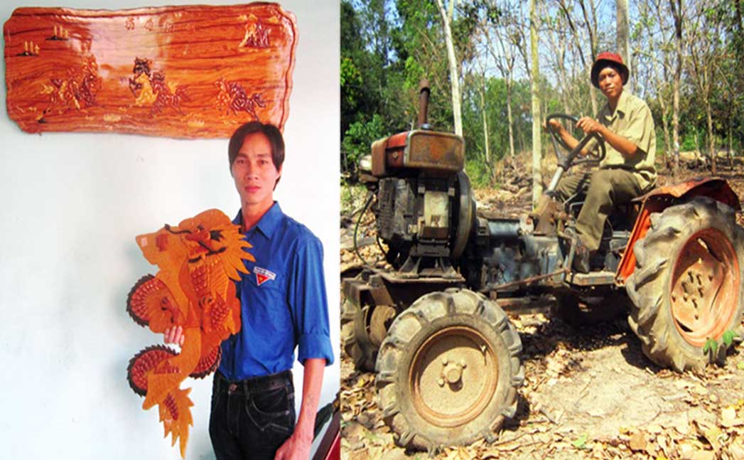 Lập nghiệp trên quê hương