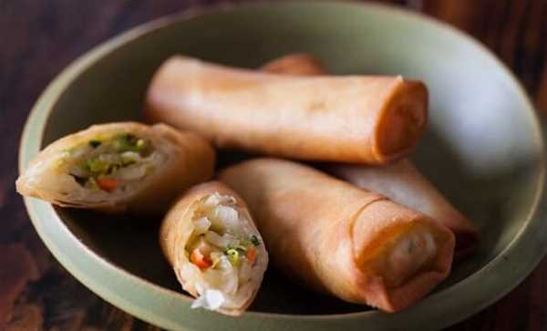 Chả giò chay chống ngán cho bữa cơm ngày tết