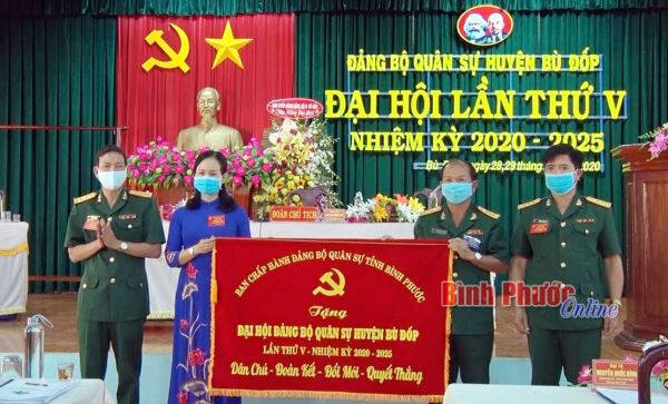 Đại hội Đảng bộ Ban CHQS huyện Bù Đốp lần thứ V Đại hội Đảng bộ Ban CHQS huyện Bù Đốp lần thứ V