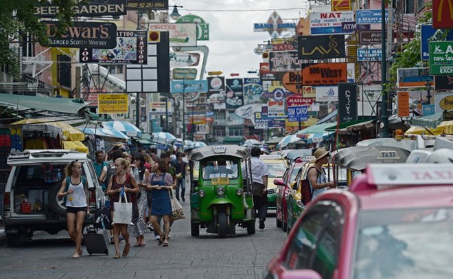 Nền kinh tế Thái Lan bị hạ mức dự báo tăng trưởng GDP 2015
