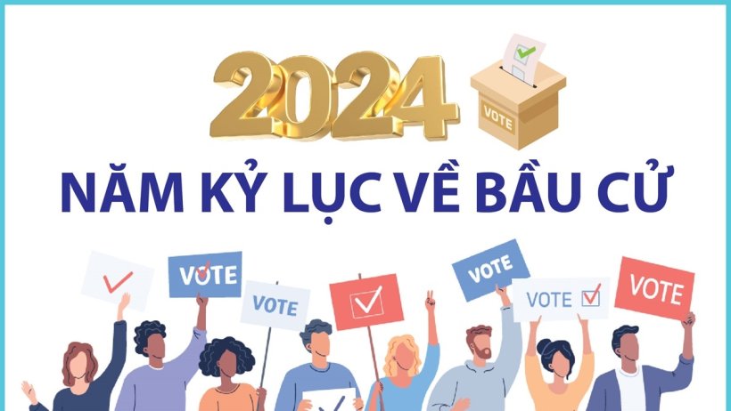 2024: Năm kỷ lục về bầu cử