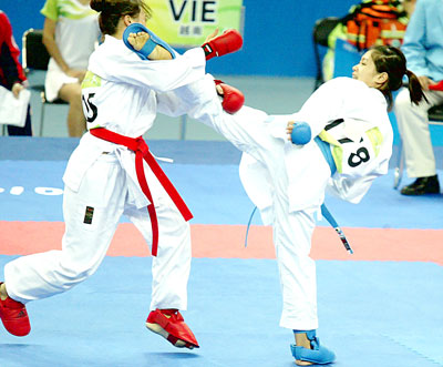 Giải karatedo Hàn Quốc mở rộng năm 2011: Việt Nam thắng lớn Giải karatedo Hàn Quốc mở rộng năm 2011: Việt Nam thắng lớn