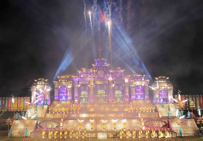 Lễ Khai mạc Festival Huế 2014: Ấn tượng và hấp dẫn