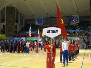 Đoàn thể thao học sinh Việt Nam đoạt 46 huy chương Đoàn thể thao học sinh Việt Nam đoạt 46 huy chương