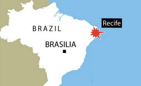 Máy bay Brazil bốc cháy dữ dội, 16 người chết
