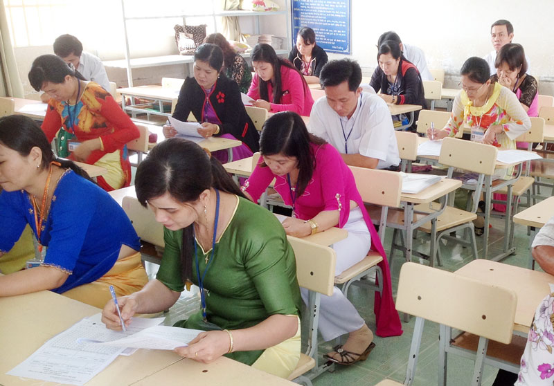 Ghi nhận từ hội thi Giáo viên dạy giỏi tiểu học cấp tỉnh
