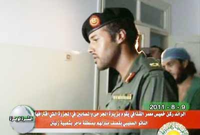 “Con trai đã chết” của ông Gaddafi xuất hiện trên truyền hình “Con trai đã chết” của ông Gaddafi xuất hiện trên truyền hình