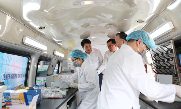 Bình Phước khi nào có xe kiểm nghiệm thực phẩm?