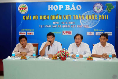 Giải quần vợt vô địch quốc gia 2011: Đợt xét tuyển cho Sea Games Giải quần vợt vô địch quốc gia 2011: Đợt xét tuyển cho Sea Games