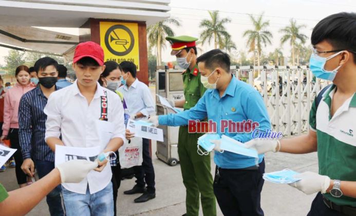 Chủ động phòng ngừa Covid-19 cho công nhân Chủ động phòng ngừa Covid-19 cho công nhân