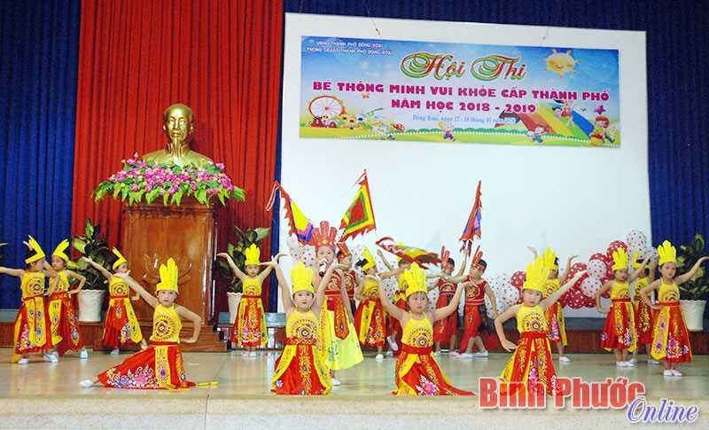 480 học sinh mầm non dự thi “Bé thông minh vui khỏe” 480 học sinh mầm non dự thi “Bé thông minh vui khỏe”