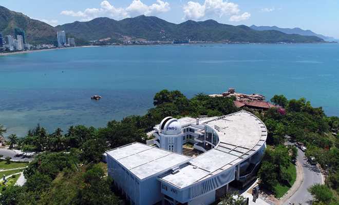 Toàn cảnh đài thiên văn thuộc Trung tâm Vũ trụ Việt Nam