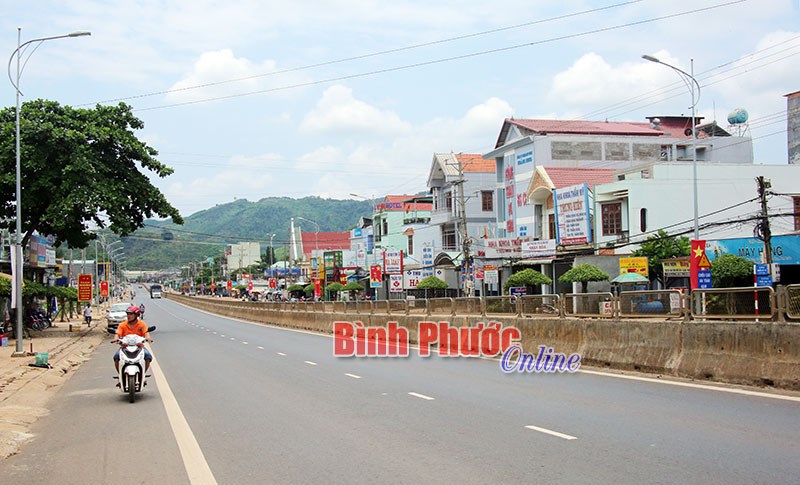 Đức Phong trên lộ trình xây dựng đô thị loại V