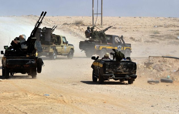 Lực lượng Libya chiếm sân bay của Sirte Lực lượng Libya chiếm sân bay của Sirte