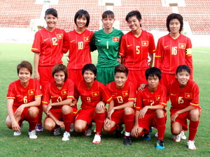 VN thắng 9-1 trong trận ra quân bóng đá nữ ĐNÁ VN thắng 9-1 trong trận ra quân bóng đá nữ ĐNÁ
