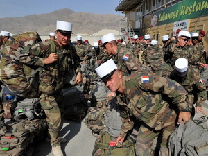 Binh sỹ Pháp bắt đầu rút quân khỏi Afghanistan
