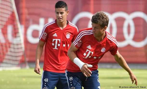James-Müller và những căng thẳng đang bắt đầu tại Bayern James-Müller và những căng thẳng đang bắt đầu tại Bayern