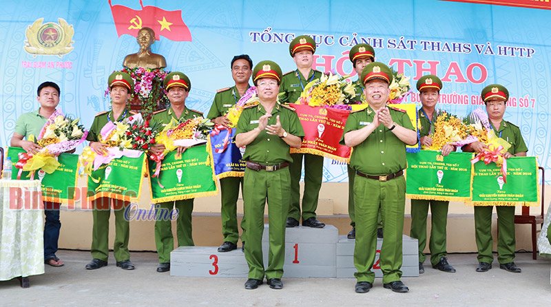 Trại giam An Phước nhất toàn đoàn hội thao Cụm 7